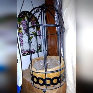 Unique Bird Cage Planter